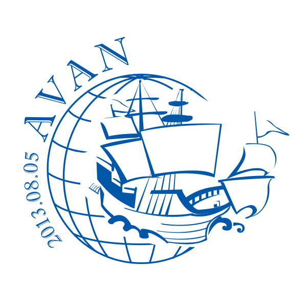 お名前ロゴ|藍帆くん（あばん）